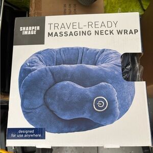 Sharper Image Blue Travel Neck Wrap